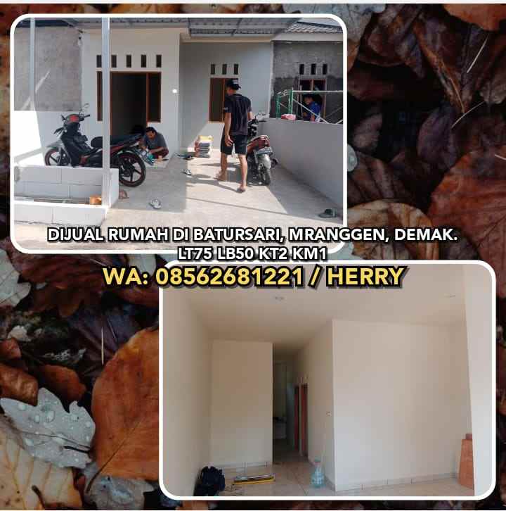 dijual rumah jalan daleman 1 rt3 4