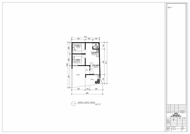 dijual rumah jalan lengkong gudang