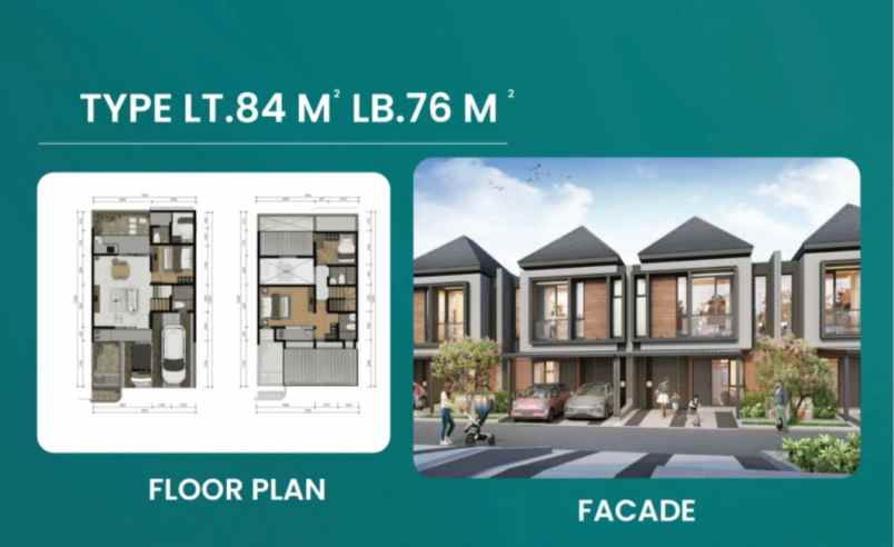 dijual rumah jalan metland cibitung