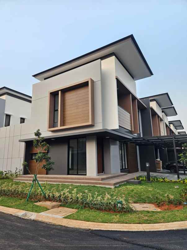 dijual rumah jalan olive raya harapan