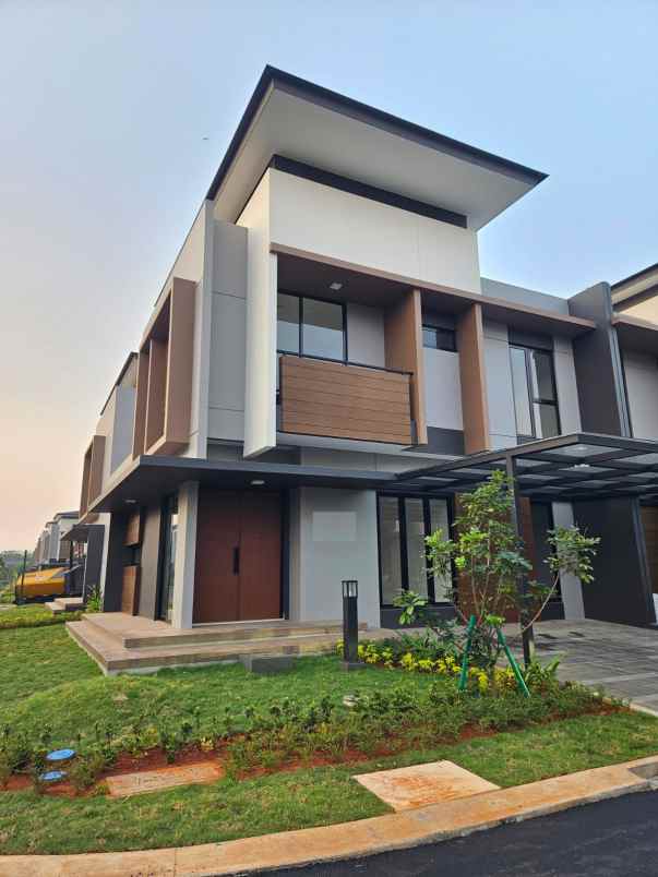 dijual rumah jalan olive raya harapan