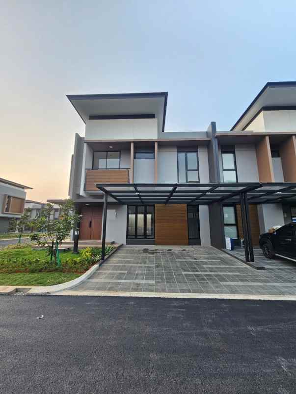 dijual rumah jalan olive raya harapan