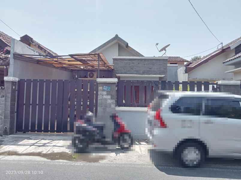 dijual rumah jalan pangeran diponegoro