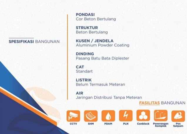 dijual rumah jalan tertib bukit barisan