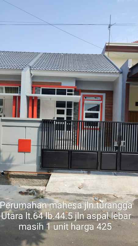 dijual rumah jalan turangga utara ii