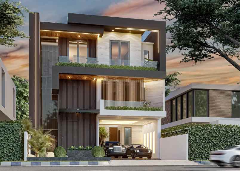 dijual rumah jalan waterfront citraland