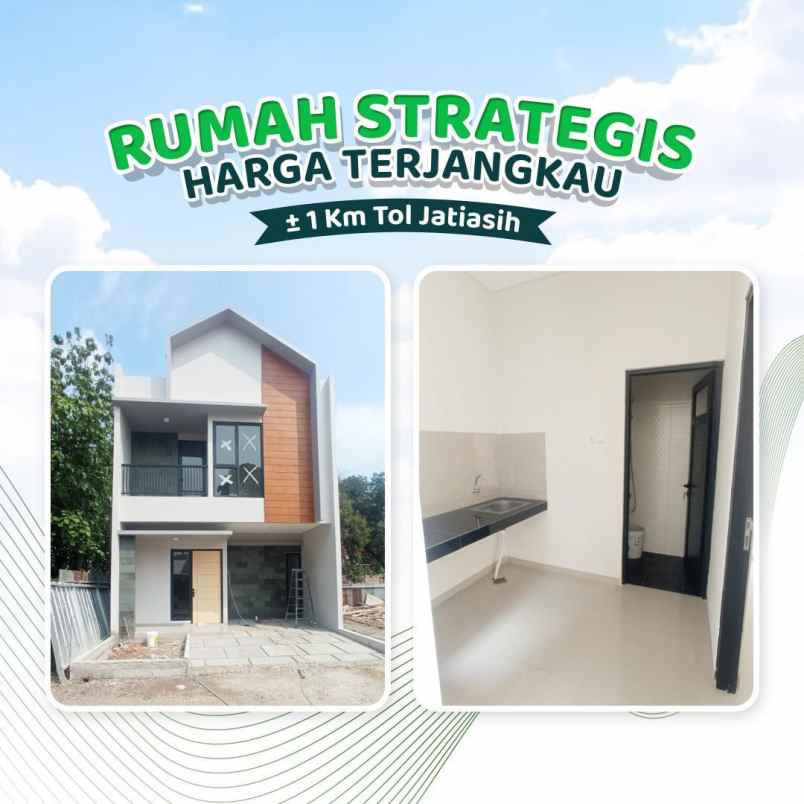 dijual rumah jatiasih bekasi jawa barat