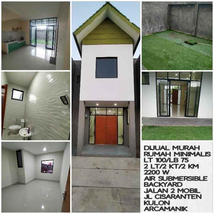 dijual rumah jl cisaranten kulon