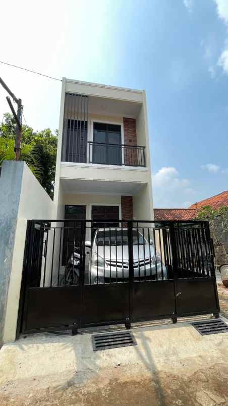 dijual rumah jl h basir pondok kacang barat