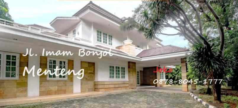 dijual rumah jl imam bonjol