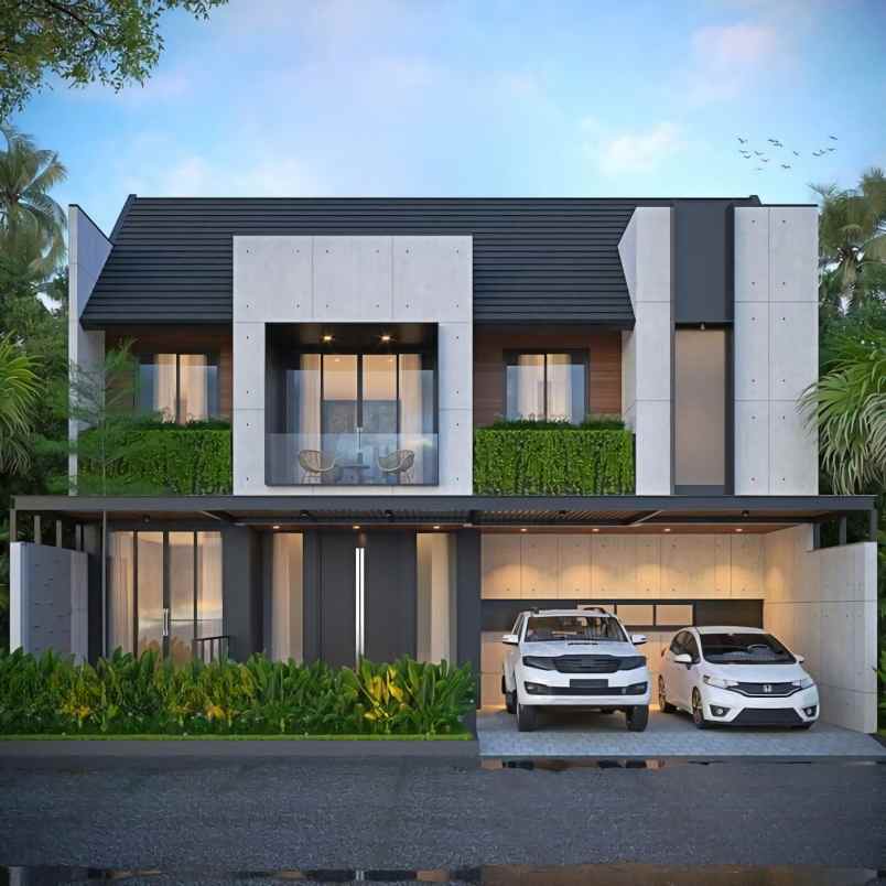 dijual rumah jl jl cemara gading