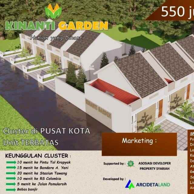 dijual rumah jl kinanti pamularsih