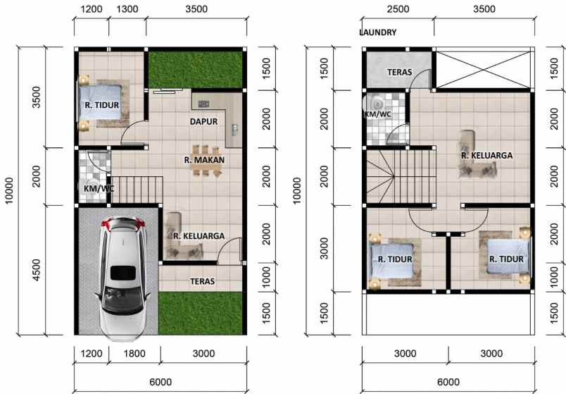 dijual rumah jl lamtoro pamulang