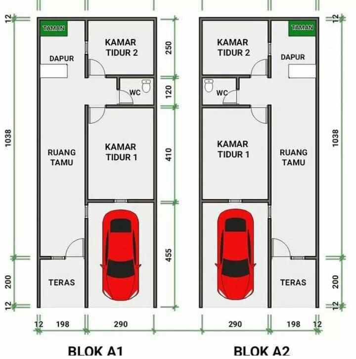 dijual rumah jl raya bambu apus