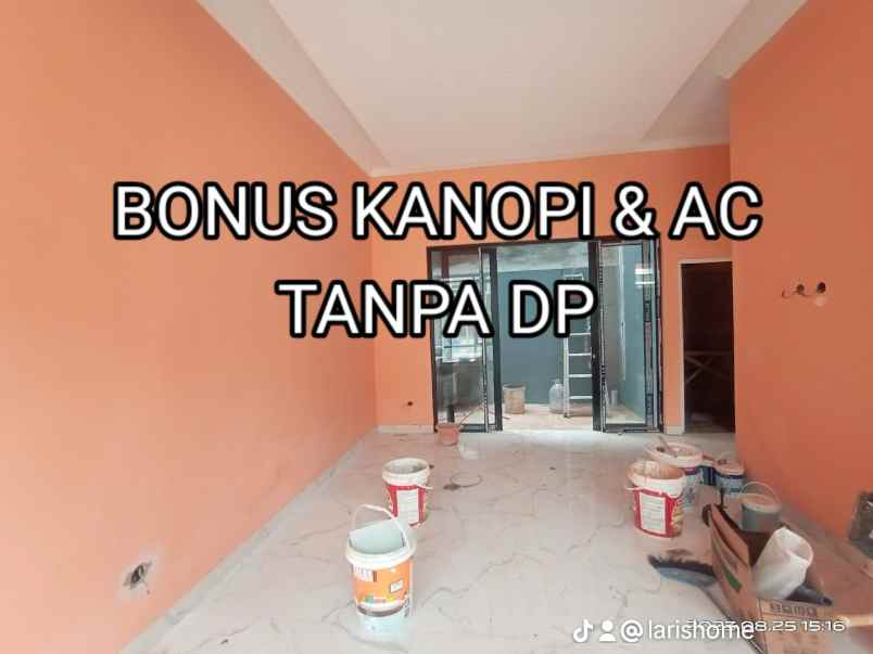 dijual rumah jl raya muchtar sawangan