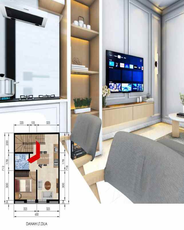 dijual rumah jl taman cilandak jakarta