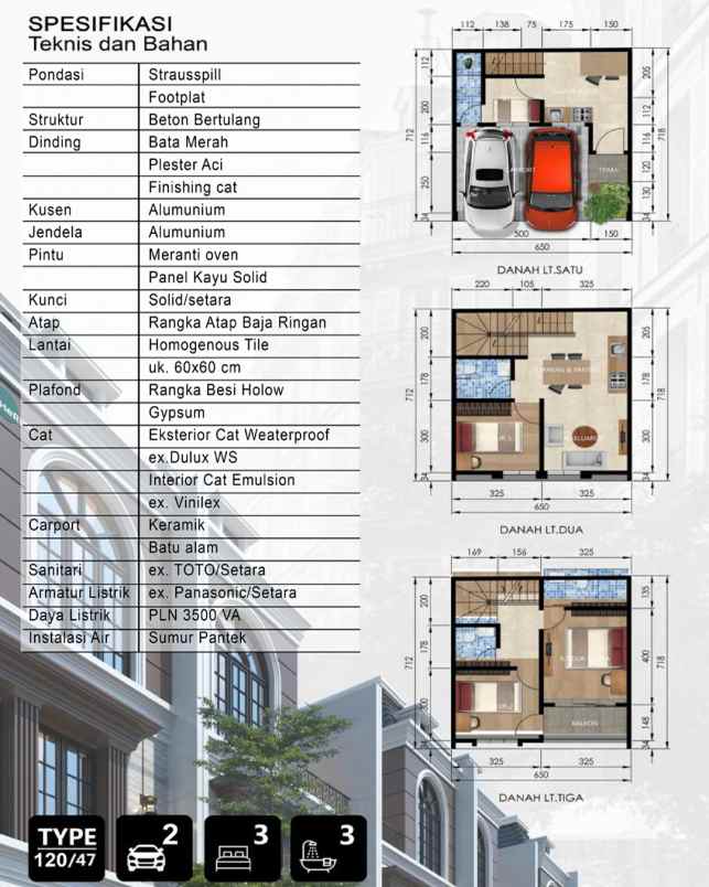 dijual rumah jl taman cilandak jakarta