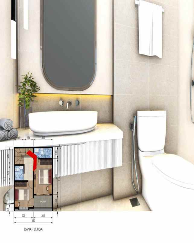 dijual rumah jl taman cilandak jakarta