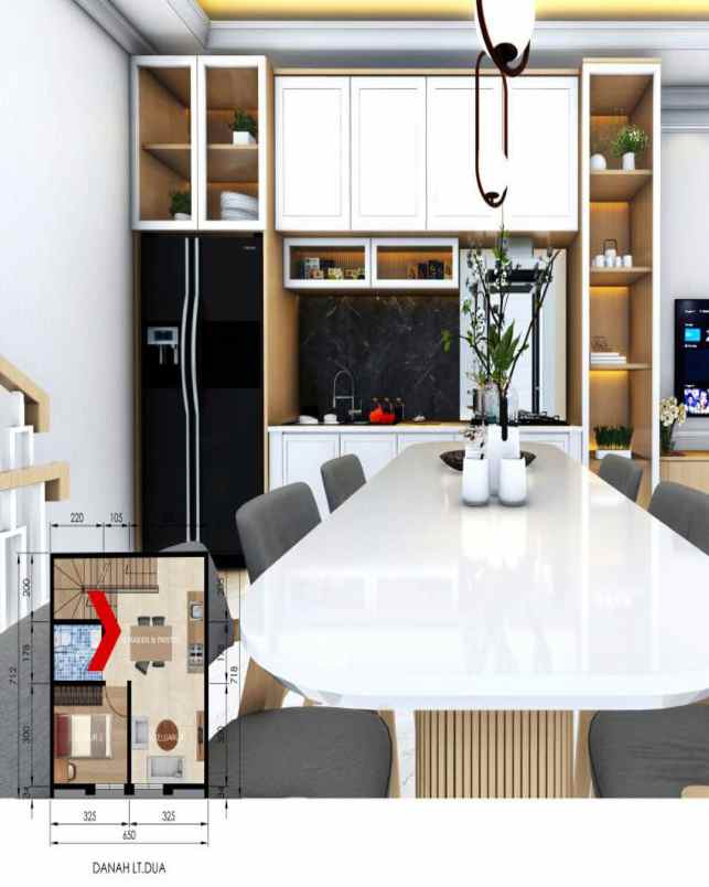 dijual rumah jl taman cilandak jakarta