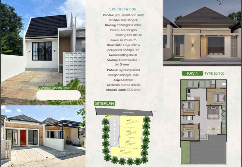 dijual rumah kalisidi