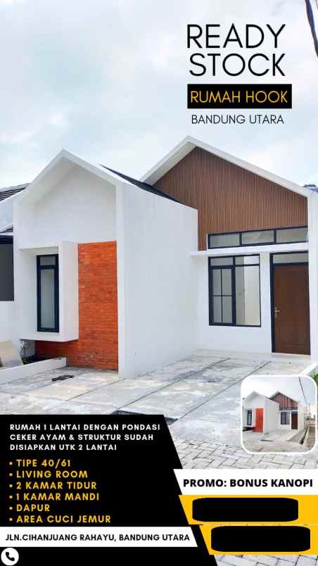 dijual rumah karyawangi