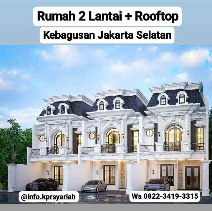 dijual rumah kebagusan