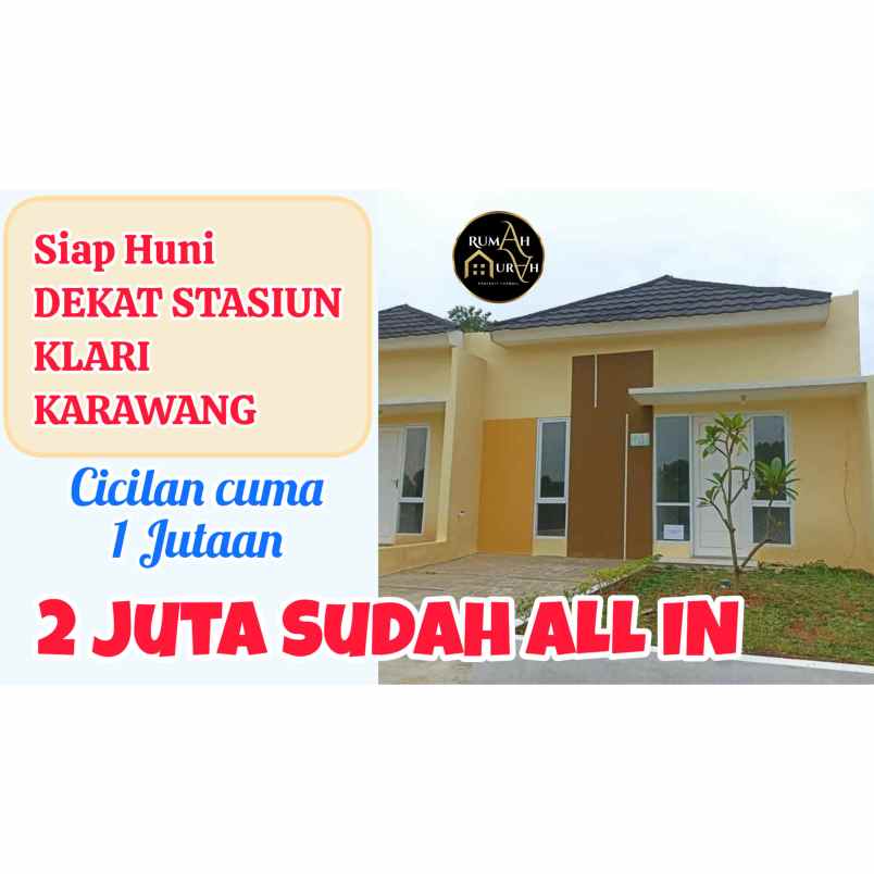 dijual rumah klari karawang