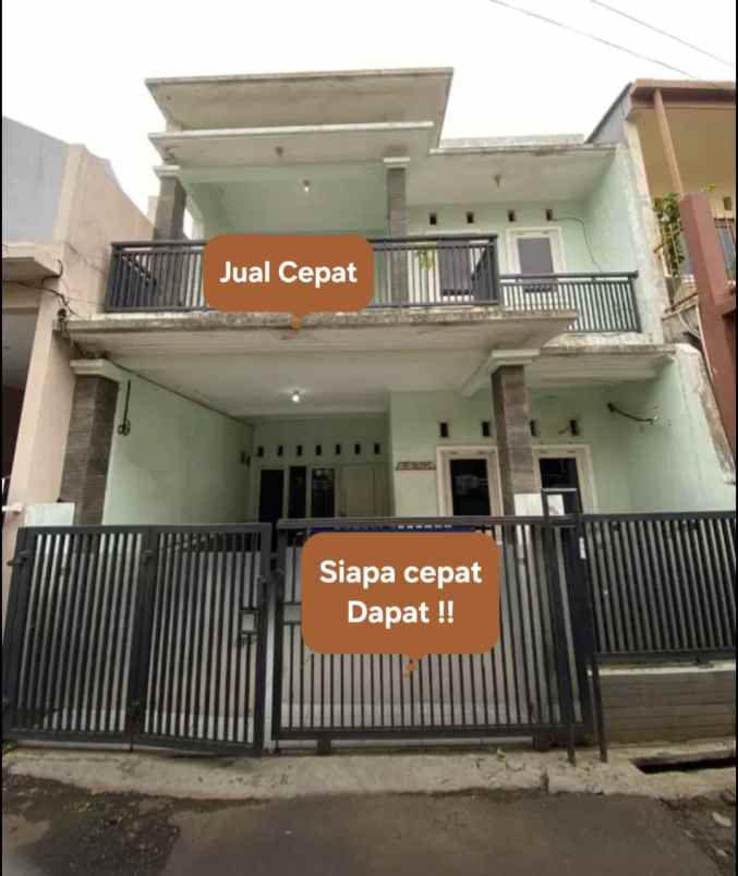 dijual rumah komplek kavling dki pondok