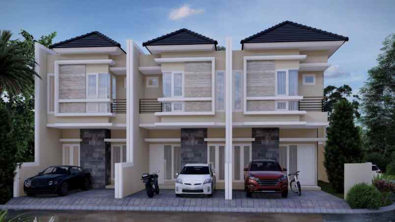 dijual rumah kutisari indah