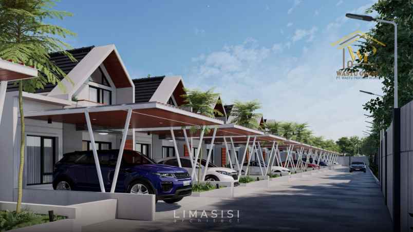 dijual rumah mezzanine estetik unik di ngaglik sleman