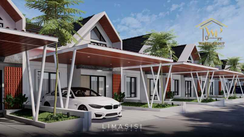 dijual rumah mezzanine estetik unik di ngaglik sleman