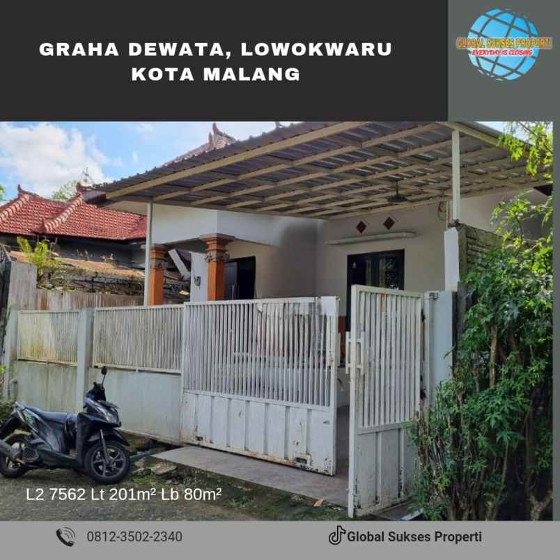 dijual rumah perumahan graha dewata