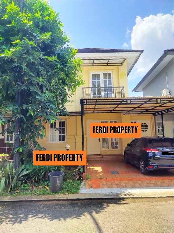 dijual rumah perumahan kota wisata cibubur