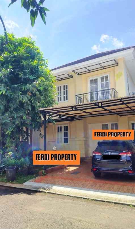 dijual rumah perumahan kota wisata cibubur