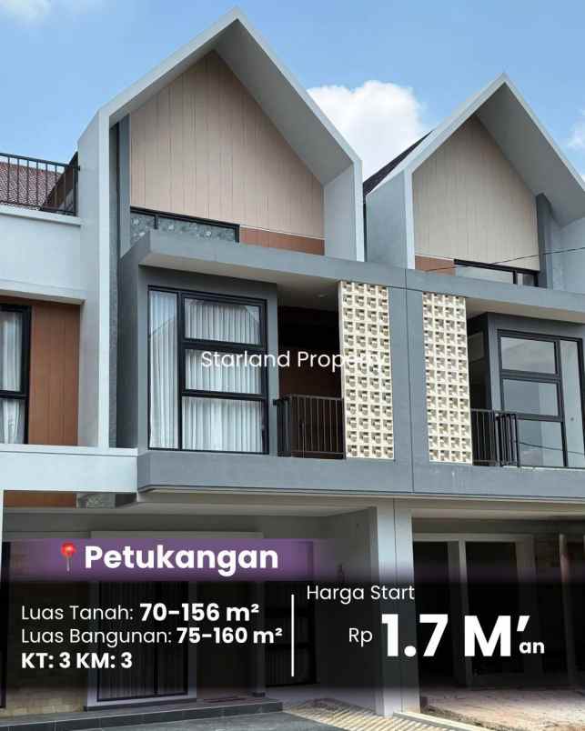 dijual rumah petukangan selatan