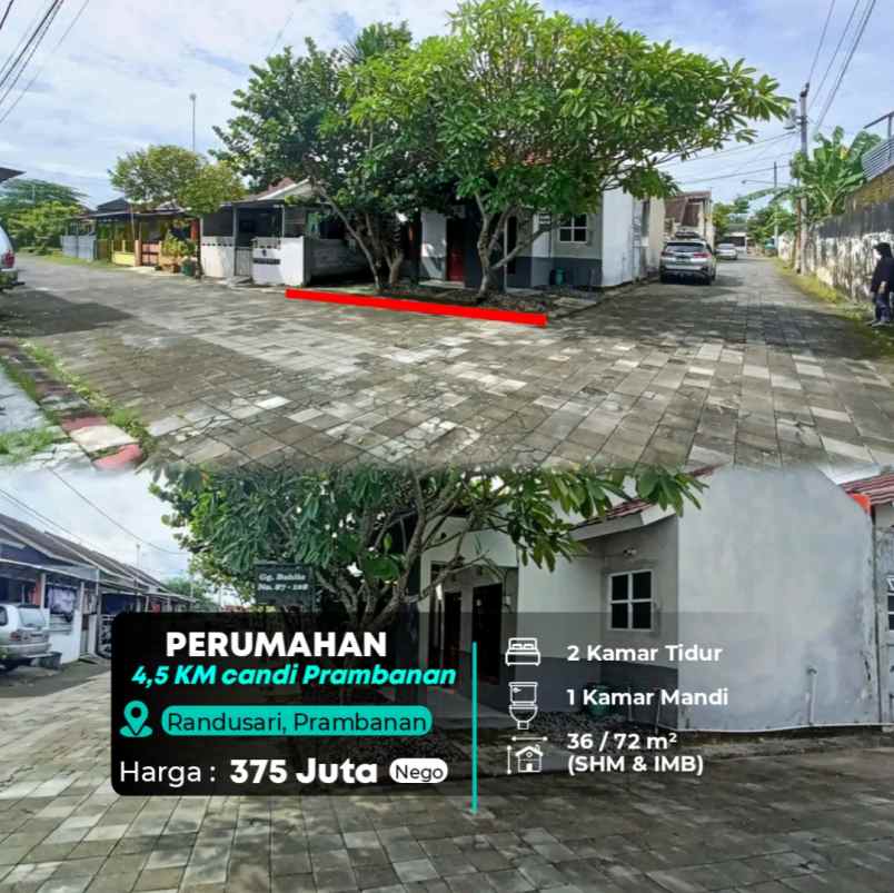 dijual rumah prambanan klaten