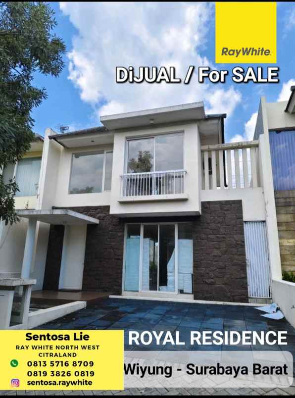 dijual rumah royal residence