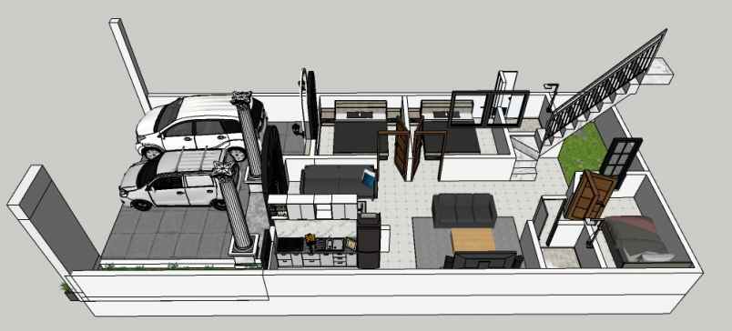 dijual rumah sawojajar