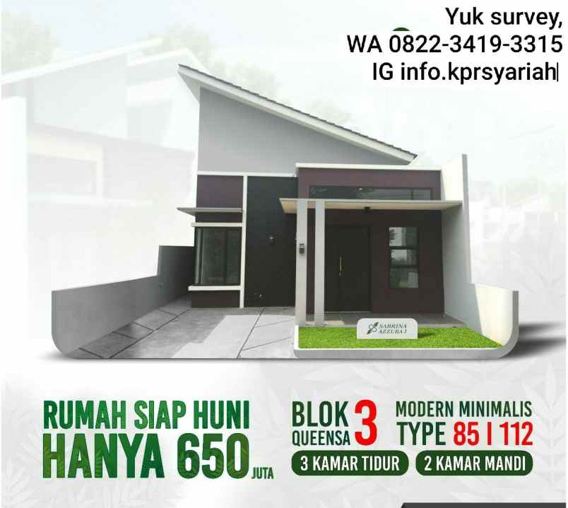 dijual rumah setu