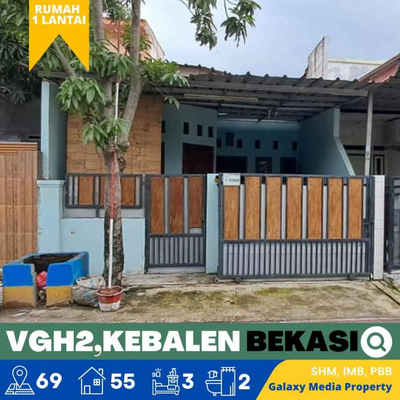 dijual rumah siap huni ditambun