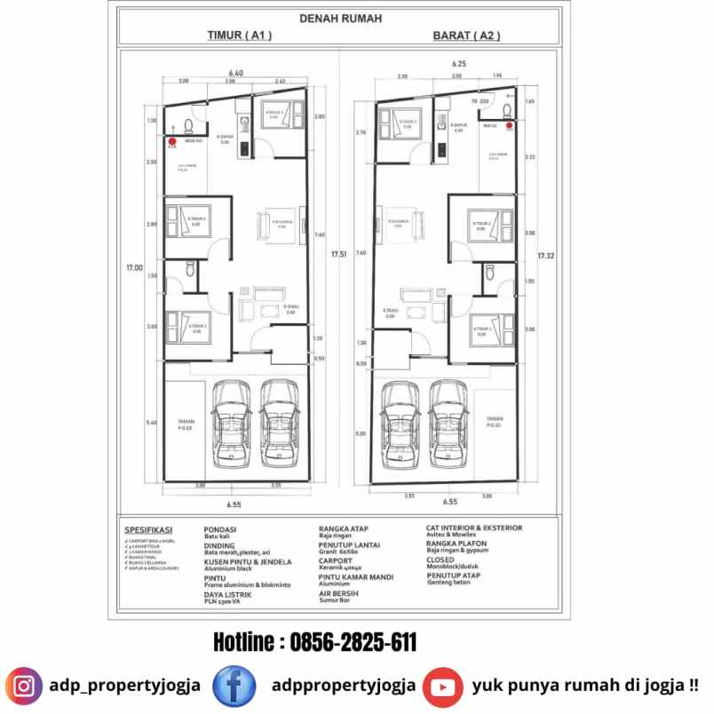 dijual rumah sidomoyo godean sleman