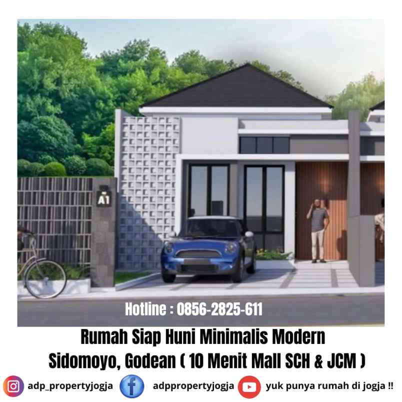 dijual rumah sidomoyo godean sleman