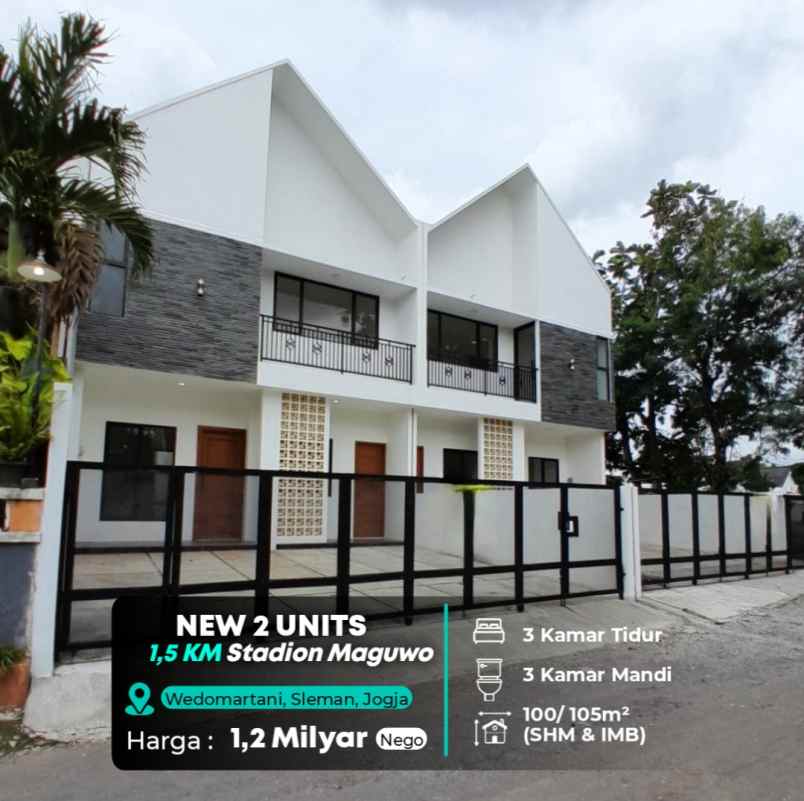 dijual rumah stadion