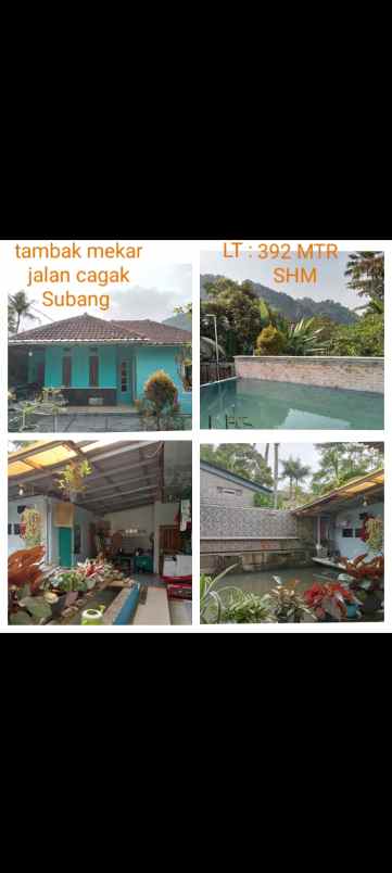 dijual rumah subang