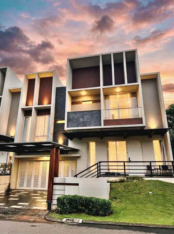 dijual rumah summarecon serpong cluster