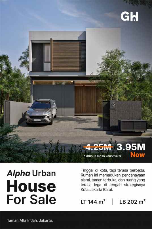 dijual rumah taman alfa indah