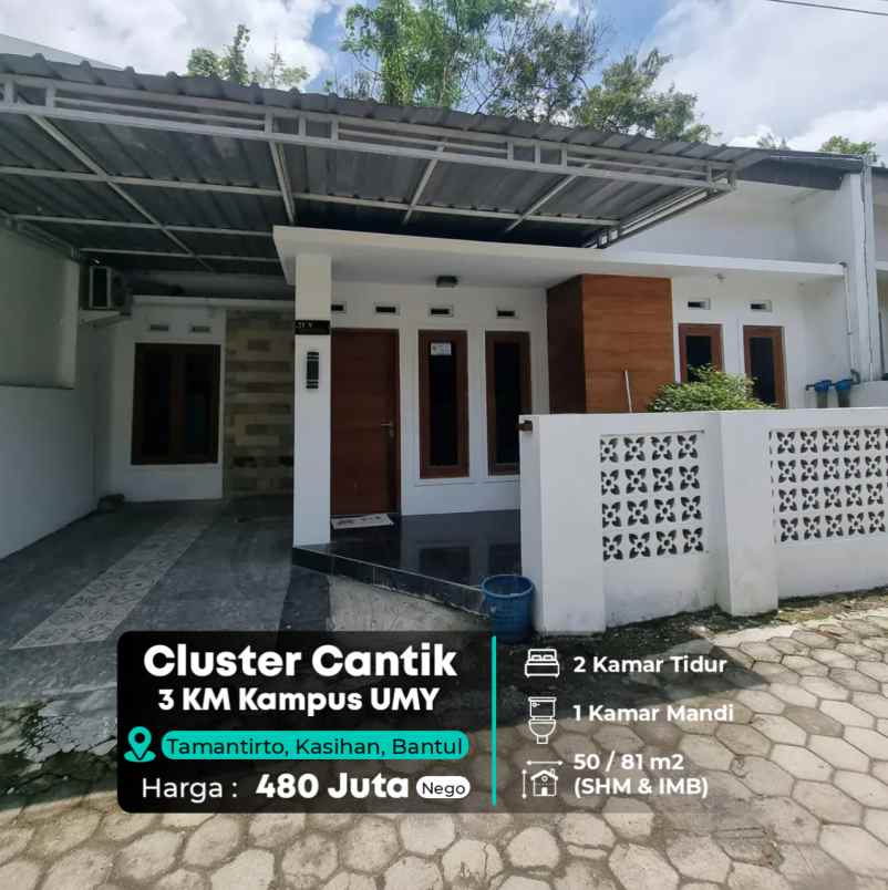 dijual rumah tamantirto
