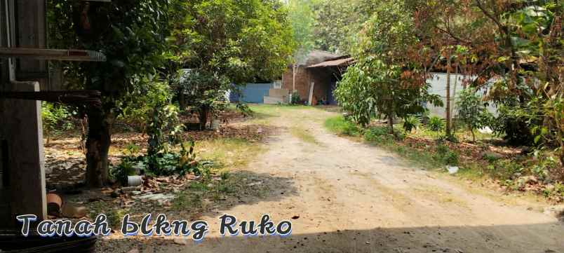 dijual sewa ruko tanah luas di bantar gebang bekasi
