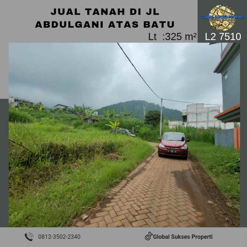 dijual tanah abdul gani atas