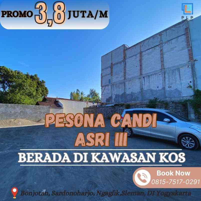 dijual tanah bonjotan sardonoharjo